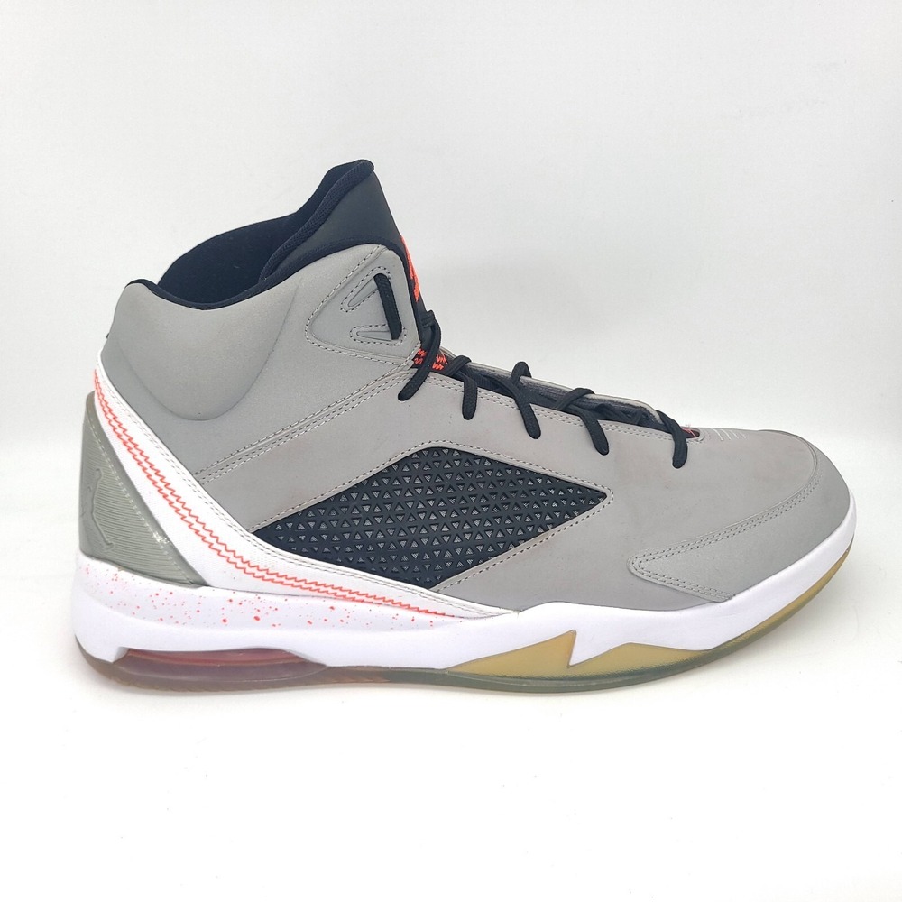 Nike Shoes Air Jordan Flight Remix Wolf Grey Infrared 23 Mens Size 13 679680-060